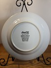Set Of 4 Sakura Coca-cola Stoneware 8  Salad Plates Santa Smiles Christmas 