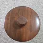 Vintage 1960   s Mcm Vermillion Walnut Ice Bucket W  Insert Springfield  Mo Usa