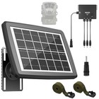  Solar Panel For Trail Camera  4500mah Solar Battery Charger With Built-in 3w