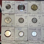 1908 - 2014 Caribbean Islands 63 Coin Collection Lot 13 Countries Xf - Bu - Prf