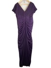 Adrianna Papell Womens 16 Purple Evening Gown Nwt Mother Of The Bride Dress