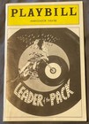  leader Of The Pack  playbill June 85 Broadway W  Ticket Stub   Inserts Exc Cond