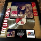 Taylor Swift   Red   Platinum Music Award Vinyl Lp Record Cd