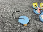 Rare 2005 Spongebob Squarepants Patrick Star Shower Curtain Rings Figures