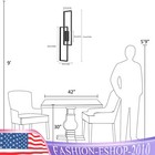 Modern Acrylic Wall Light Wall Sconce Living Room Dining Room Wall Lamp Fixture