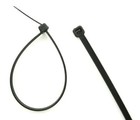100 Usa 6  Inch 45lb Nylon Tie Wraps Wire Cable Zip Ties Black Heavy Duty Pack