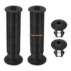 Handlebar Grips W grip Ends For Honda Trx250x 2009-24 sportrax 250 Trx250ex 2008