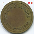 Td070 Omaha Nebraska  Paxton Billiards 1508 Douglas St   Rare Vintage Token Coin