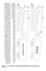 K4 Ho Scale Decals Southern Railway Freight Steam Locomotive Gold