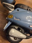 Barbie Blue Vespa Scooter-2002 W  Helmet - Missing Kick Stand