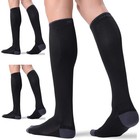  3 Pairs Compression Socks For Women And Men 20-30mmhg-circulation Support Socks