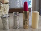 Vtg Revlon Futurama Van Cleef   Arpels Metal Jeweled Lipstick Case Love That Red