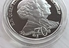 2017 Gibraltar   10 1 10oz Platinum Proof 70th Wedding Anniversary Coin
