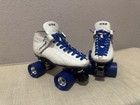 Riedell 695   s Men   s Size 7 Woman   s Size 8  Speed Skates New Wheels
