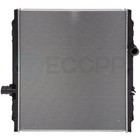 Aluminum Truck Radiator For 2008-2013 Peterbilt 388 2008-2011 Peterbilt 387