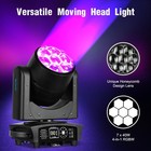 Betopper Moving Head Light 7x40w Rgbw Beam wash zoom cto Effect