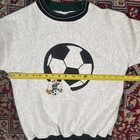 Walt Disney Mickey Mouse Soccer Sweatshirt Kids Xl Grey Fleece