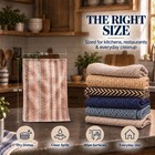 Waffle Weave Kitchen Towels - 100  Cotton Highly Absorbent Dish Rags Bulk Multi