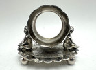 Victorian Wilcox Co Silverplate Figural Cherub Napkin Ring Holder Inscribed