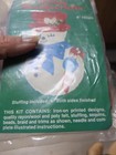 Vintage Sears titan Holiday Needlecrafts Felt Ornament Kit Snowman 4  New