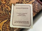 Vero Cuoio Hand Crafted Leather Photo Album Italian 14x14  Tooled Floral Design