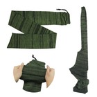 Green 6 Pack Shotgun   Rifle Socks Hunting Gun Sleeve Silicone Treated Up To 55 