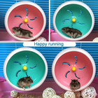 Hamster Silent Wheel  Super-silent Small Animal Exercise Wheel Accessories  Quie