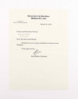 Ruth Bader Ginsburg Signed Letter Supreme Court Justice Women s Rights Rbg Law