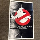 Ghostbusters 1984 Original Advance Folded One Sheet Poster - 27 x41 