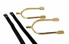     us Army Gold Cavalry Trooper Combat Spurs   Straps  Pow Order Of The Spur
