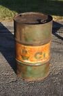 Vintage Enarco Motor Oil Can Metal Barrel Drum Advertising Sign Rare