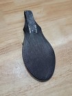 Leather Key Holder For Belt  Police security- Metal Clip Black