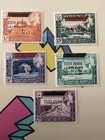 South Arabia Kathiri State Of Seiyun Mint Stamp Lot Of 5 Aden Overprints