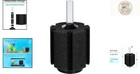 Aquarium  Sponge Filter For Large Tanks Up To 60 Gallons - Safe For Fish