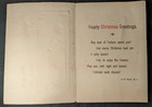 Antique Raphael Tuck Christmas Card A Fair Good Day Printed In Germany 