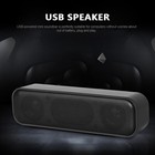 Usb Wired  Speakers Stereo Subwoofer Soundbar For Desktop Laptop Pc O7v8