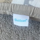 Goxteam Portable Baby Bedside Sleeper Animal Print Beige White Gray Green
