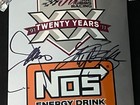 4x Autograph Kyle Busch  18 2011 Bristol Race-used B-post  gibbs  Hamlin logano 