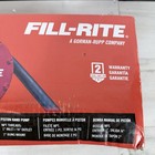Fill-rite Fr152 5200 Series Piston Hand Pump 20 Gpm Fuel Transfer Kit Red