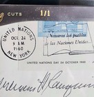 2025 Leaf Pearl William Rehnquist Pearl Cut Signature Chief Justice  1 1 Encased