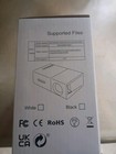 Brand New Led Mini Projector Portable 1080p Home Theater Multi-device Compatible
