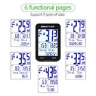 Gps Speedometer   Odometer - Wireless Bike Computer  Auto Start stop  Auto Ba   
