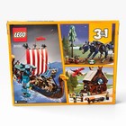 Lego Creator 3 In 1 Viking Ship And Midgard Serpent 31132 New Sealed     