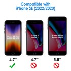 Privacy Screen Protector For Iphone Se 3  2022 3rd Edition  4 7-inch  2-pack