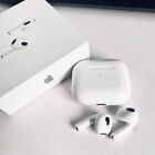 For White Apple Earphones 3rd Generation Right Left Pods W magsafe Charging Case