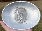 Vtg Wendell August Forge Tray Statue Of Liberty Handmade Forged Metal Vintage