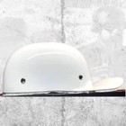 Microlid Slider Not Dot Baseball Motorcycle Helmet White Gloss