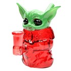 Yoda Hookah 4 5  Glass Bongs Water Pipes Smoking Bubbler Perc 14mm Bowl Random