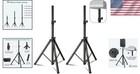 Heavy Duty Speaker Stands Pair 99 Lb Load Capacity