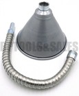 Flexible Transmission Metal Funnel Engine Oil Fluids Gasoline Car Truck Filler